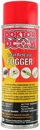Insecticide en aérosol pour plantes d'intérieur Doktor Doom Go Green, 515 g